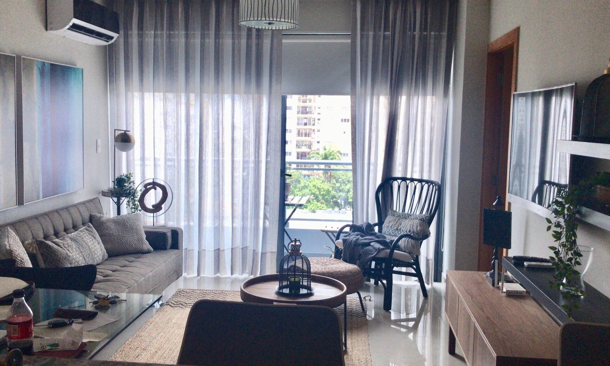 Lope De Vega Apartment | 1 Br, 3 guests, Wifi, air cond, elevator, Jacuzzis, Gym, kids area, cinema, safe