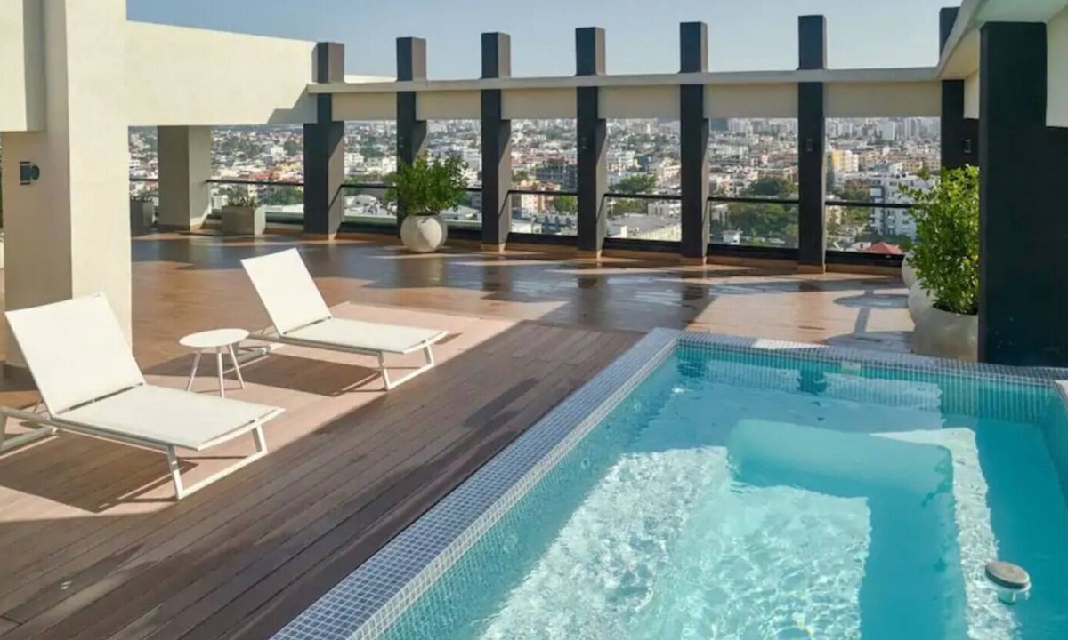 Santo Domingo Apartment | "1br Luxury Condo Jacuzzi/gym Mountains View Ph04"