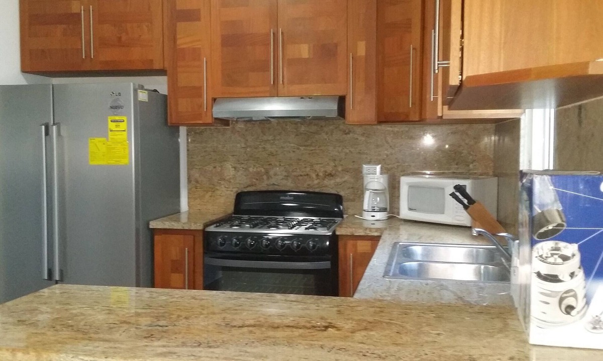 La Esplanada Apartment | 2BD groundfoor condo in Sosua near everything, pool, internet, cable TV