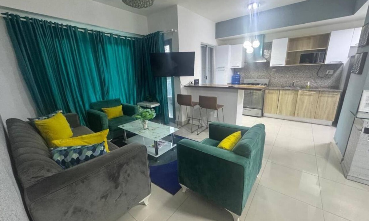 Boca Chica Apartment | 2BR Beach Apartment -Pool and Balcony- 4 Min to Beach