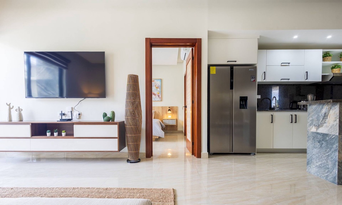 El Cortecito Apartment | 2BR Oasis in Eden Tropical - BBQ Pool Near Beach