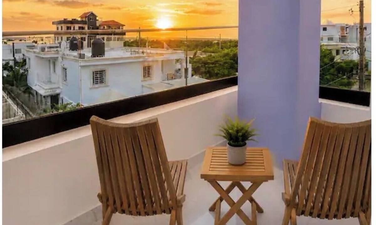 La Romana Apartment | Agueda Residence/5 min drive to beach. cool AC, wifi,elevator, Inverter,sea view