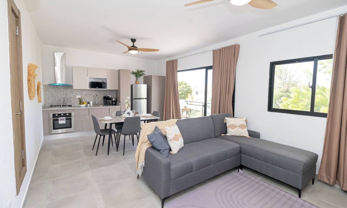 Los Melones Apartment | Elegant 2BR Portofino Bayahibe · Pool · BBQ · Beach · AC