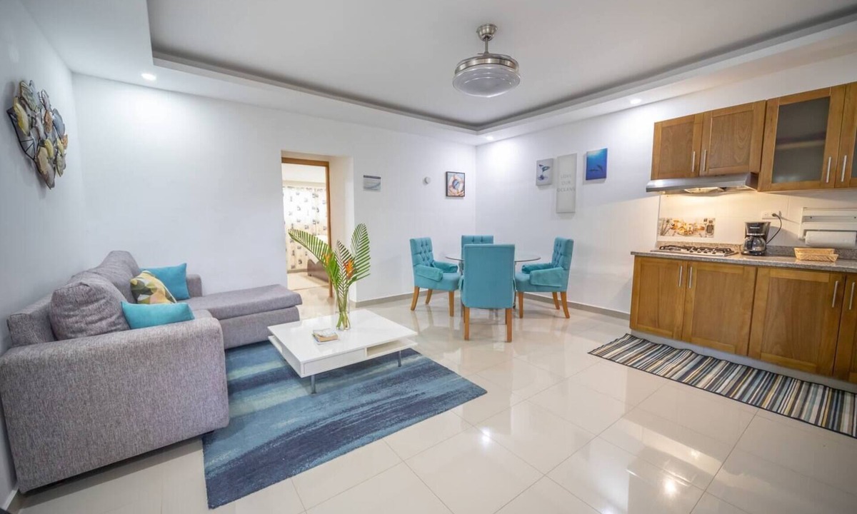 El Batey Apartment | Fully Equipped New 1BR APT->DT->2Mins to Beach