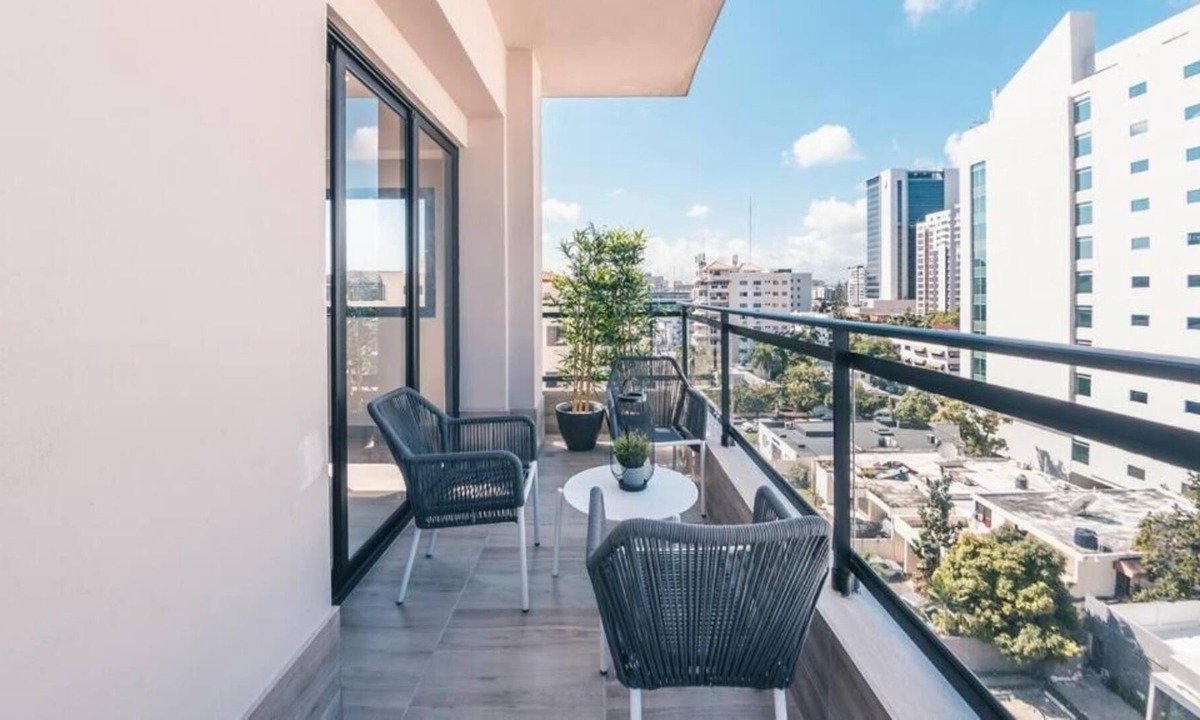 Evaristo Morales Apartment | Luxury 1BR apt in Santo Domingo REGATTA LIVING 1- 802