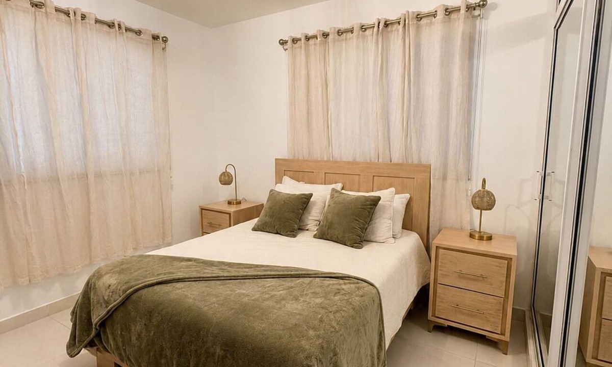 Llanos de Gurabo I Apartment | Modern 2BR Apartment with Balcony & AC in Santiago