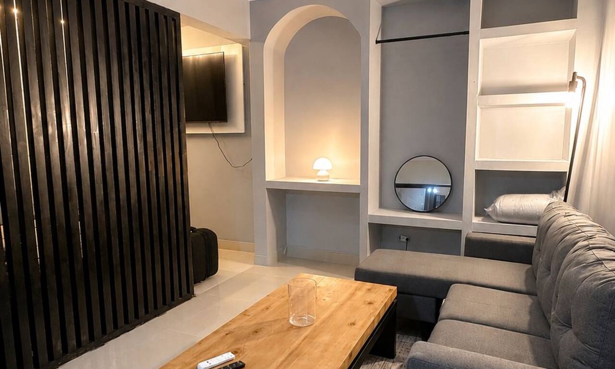 La Vega Province Apartment | Modern loft + terrace kitchen | in a residential complex