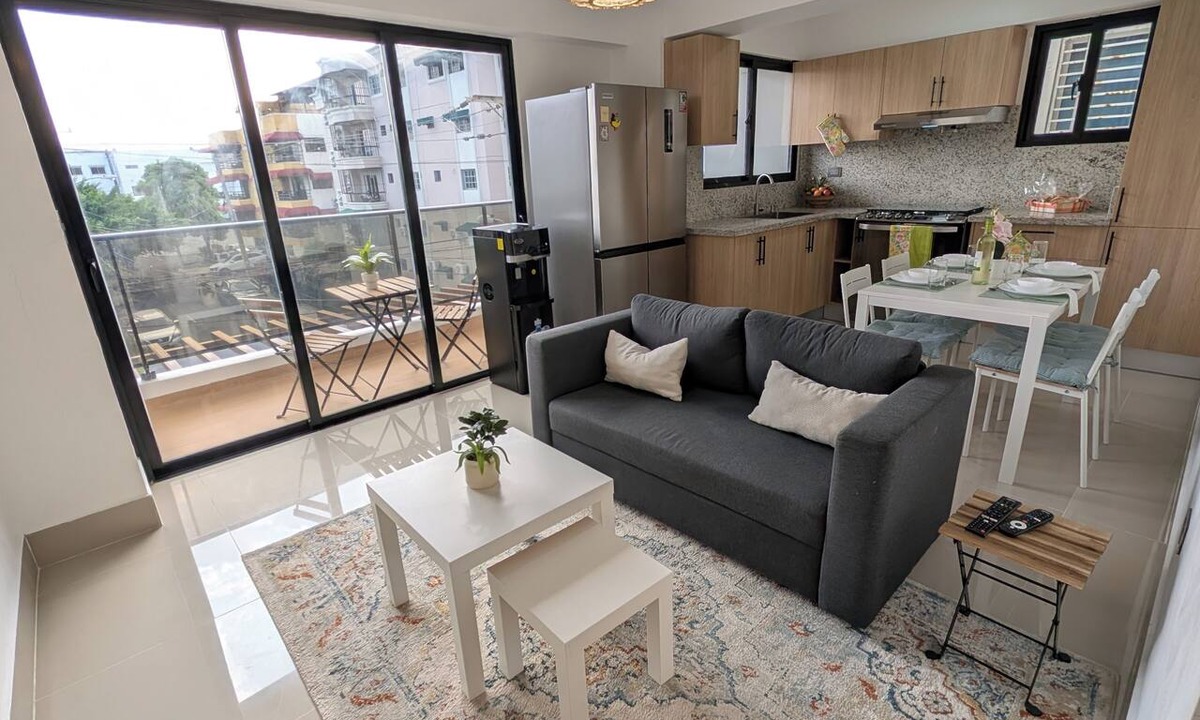 Santo Domingo Apartment | Modern Oasis in Santo Domingo - 2BR/2BA - Partial Ocean View - Fast WiFi