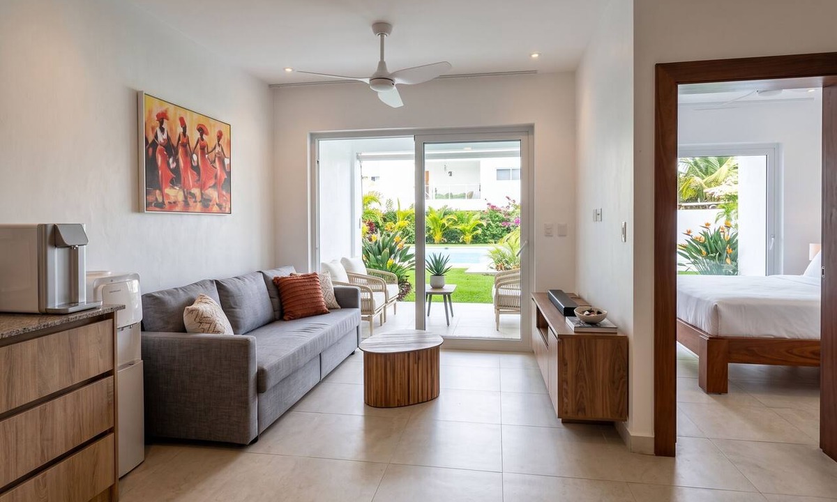 Cabarete Apartment | Modern Poolside Apt: Steps to Ocean