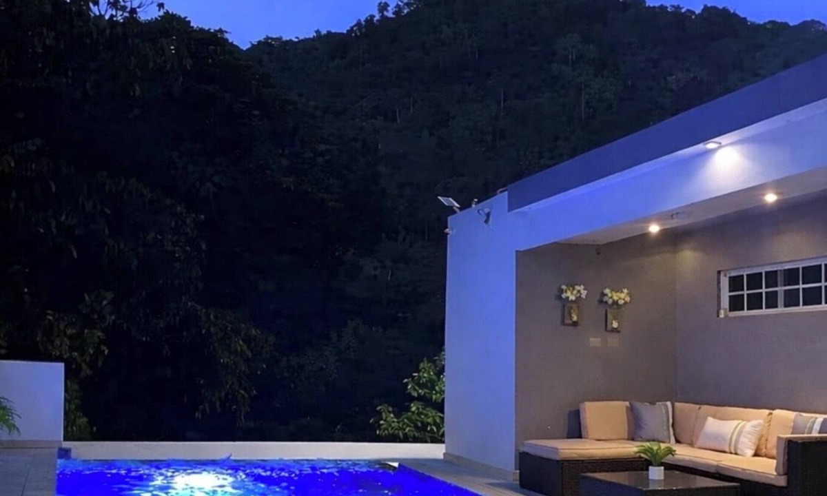 Santiago de los Caballeros Apartment | Private Infinity Pool Retreat Mountain View AC/Wifi