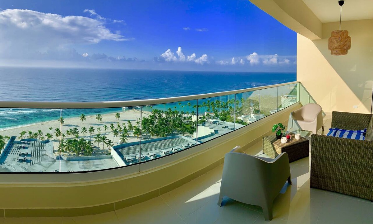 Villas Del Mar Condo | Sky Ocean View for 5p Gym and Pool BBQ