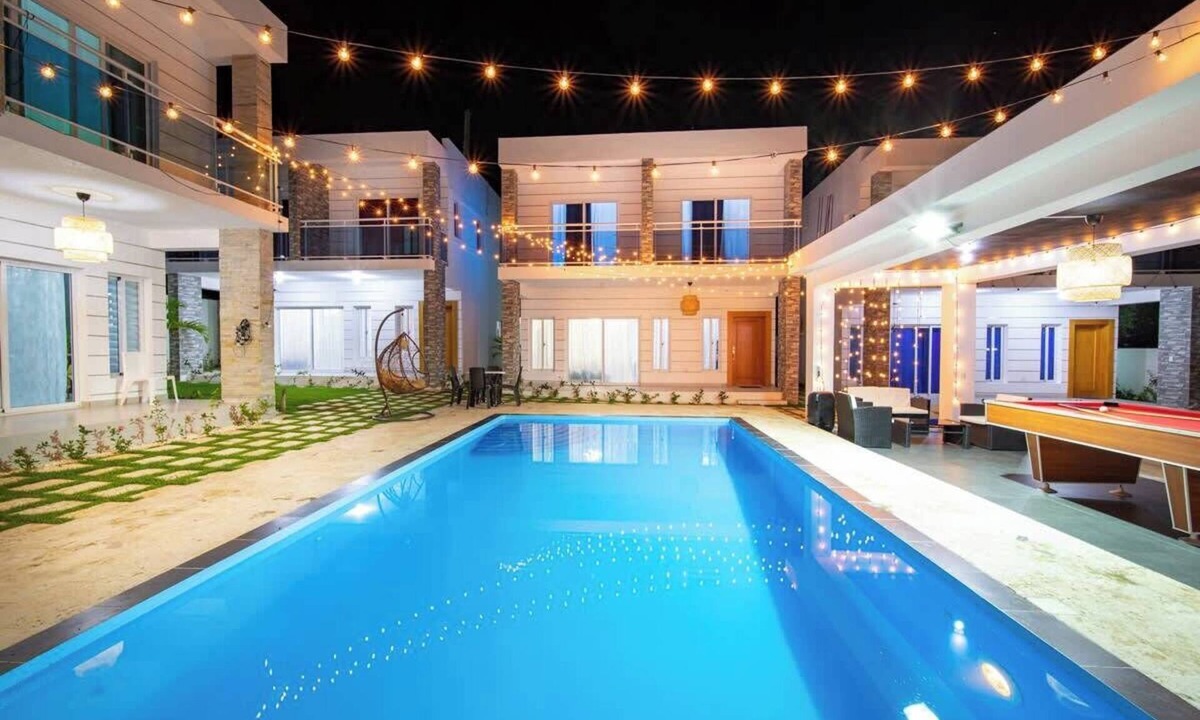 Urbanizacion Tavarez Villa | Sosúa Modern Villa w/Pool, BBQ & Near Nightlife