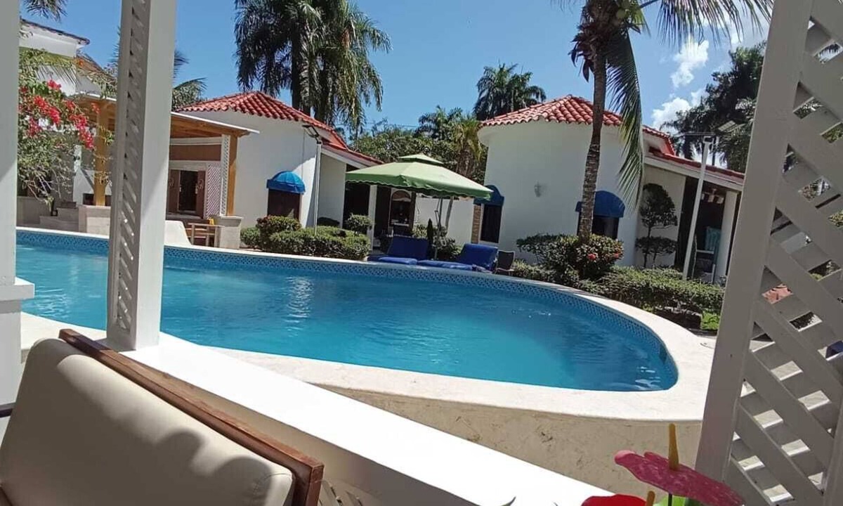ProCab House | The Oasis by Carela Pool & Jacuzzi – Fast WiFi – 5 Min Walk to Cabarete Beach