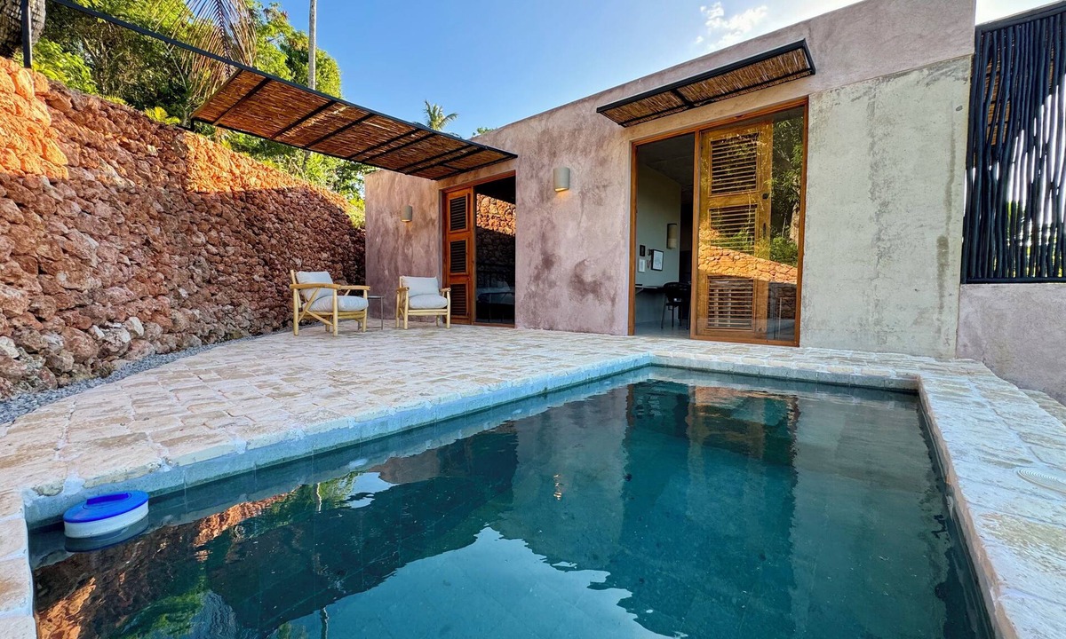 Las Terrenas House | Tropical forest house with private pool and ocean view. 3 min Coson Beach
