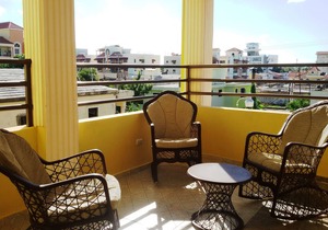 Single Room with Queen Bed Near SDQ Airport Fast Wi-Fi
