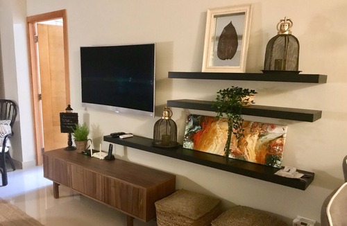 Lope De Vega Apartment | 1 Br, 3 guests, Wifi, air cond, elevator, Jacuzzis, Gym, kids area, cinema, safe