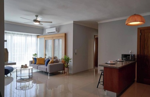 Downtown Santo Domingo House | 2-Bedroom Family Apartment in Downtown with Gym and Rooftop Terrace