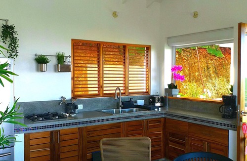 Las Terrenas Villa | 2-bedroom house with ocean views, an infinity pool, and a garden.