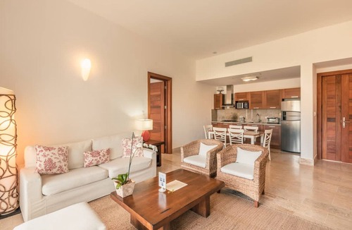 Las Terrenas Apartment | 2br Apt 5 Guests Balcony With Pool View