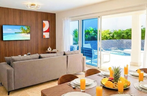 Punta Cana House | Beach Villa Coral | Private Pool, BBQ and Maid | 3BR