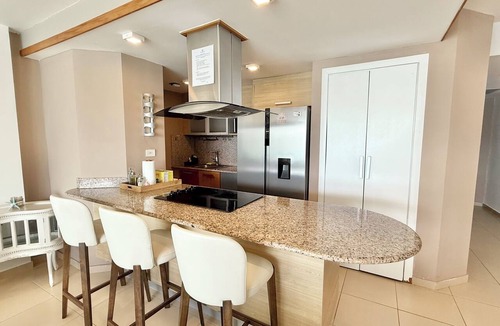 Villas Del Mar Apartment | Beachfront Bliss, Sea view and pools