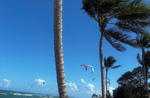 Cabarete Apartment | Beachfront Studio at Kite Beach | Walk-Out Access | Sleeps 4 | Fast WiFi