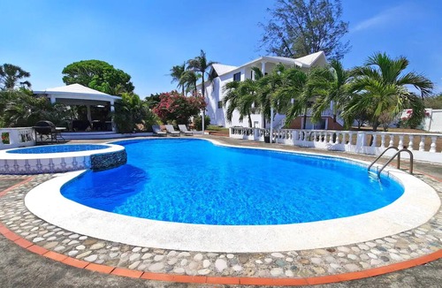Sabana Palenque Villa | Caribbean Oceanview Villa Alia for 20 guests w/pool, bbq, basket