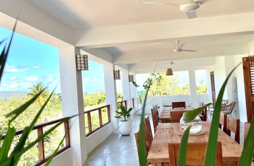 Las Galeras Villa | Casa flor vista al mar