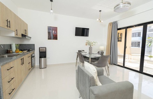Los Melones Apartment | Cozy 2BR Sunshine Bayahibe · Steps to Beach · Pool · AC