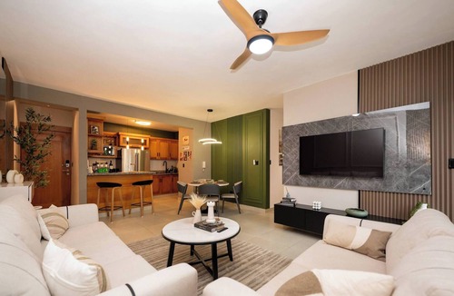 Santiago Province Apartment | Dream Stay - Pool & Gym - 10min Airport & Homs