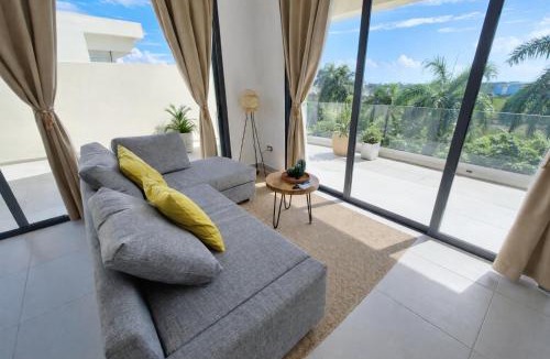 La Iglesia Apartment | Dream House Las Terrenas Terraza privada & Jacuzzi