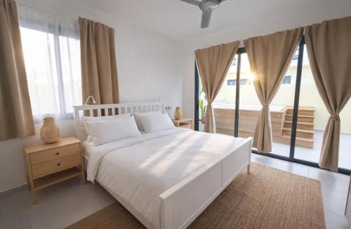 La Iglesia Apartment | Dream House Las Terrenas Terraza privada & Jacuzzi