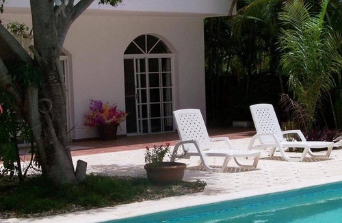 La Esplanada Apartment | Guest-friendly 2BD condo in central Sosua, pool/Wi-Fi/cable TV