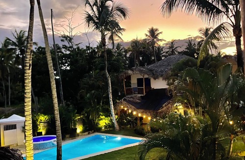 Las Terrenas Villa | LasTerrenasPlayaBonita+TV+WiFi+Airconditioning+3BEDROOMS/6BEDS/12PAX