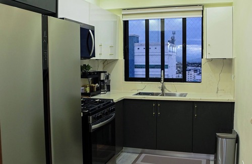 Santo Domingo Apartment | Luxury 2BR Skyline Retreat + Pool, Balcony & Parking - Bella Vista Santo Domingo