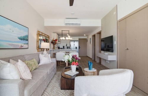 Higuey Condo | Luxury Apartment-Punta Cana at The Beach at City Place-Lagoon view