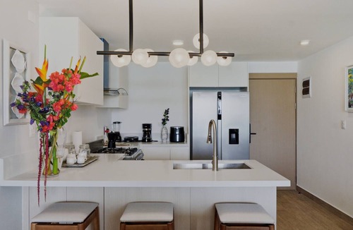 Higuey Condo | Luxury Apartment-Punta Cana at The Beach at City Place-Lagoon view