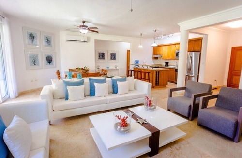 El Batey Condo | Luxury Beachfront Condo - Hispaniola Beach 3A2/3 Bed 3.5 Bath OceanView
