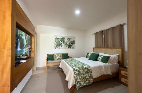 Las Terrenas Apartment | Luxury Coastal Retreat with Jacuzzi 8 min to Beach