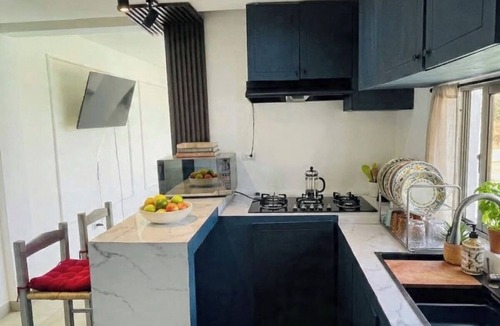 Nizao House | Marvelous 3-bedroom house with AC in charming in Bani, Pizarrete