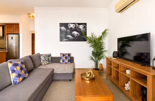 La Iglesia Condo | Modern 2BR/2BA w/Pool Near Punta Popy Beach & Town
