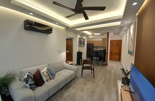 Ciudad Universitaria Apartment | Modern and cozy 2-bedroom apartment with AC in the university area Santo Domingo