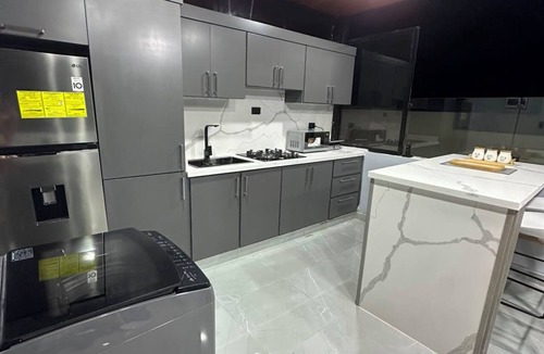 La Vega Province Apartment | Modern loft + terrace kitchen | in a residential complex
