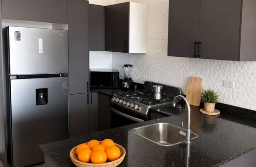 Santo Domingo Apartment | Modern Ocean View Oasis, Pool & Free Parking