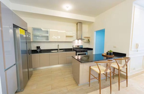 Lope De Vega Condo | Modern Piantini Stay Prime Location + Pool