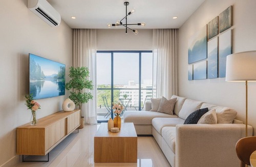 Serralles Condo | Modern2BR| GYM, Jacuzzi + WIFI| Agora-Yellowkey