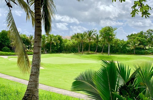 Bavaro Condo | NEW CONDO ON GOLF COURSE WITH PRIVATE CLUB BEACH