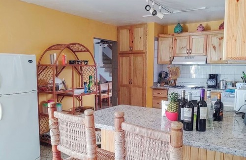 Costambar House | Oceanfront Villa, Calm Crescent Beach, Sleeps 6, Perfect for Families
