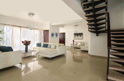 Santiago Province Apartment | Penthouse Oasis in Gated Community w/Hot Tub