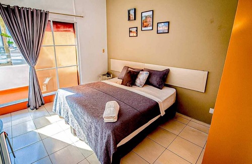 Zona Colonial House | Room-balcony Street View Bedroom Zona Co